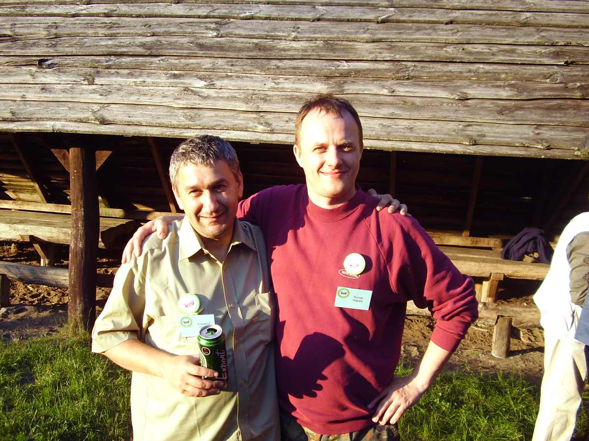 Sympozjum2006 -Krzysiek i Roman Sympozjum2006 -Krzysiek i Roman